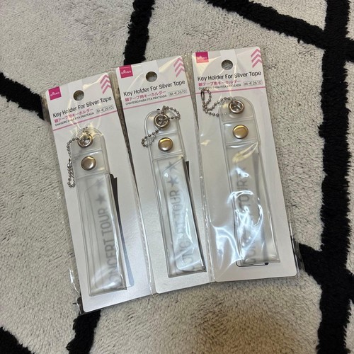 Portachiavi daiso silver tape - daiso,