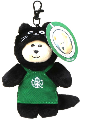 Starbucks bearista gatto nero - starbucks,